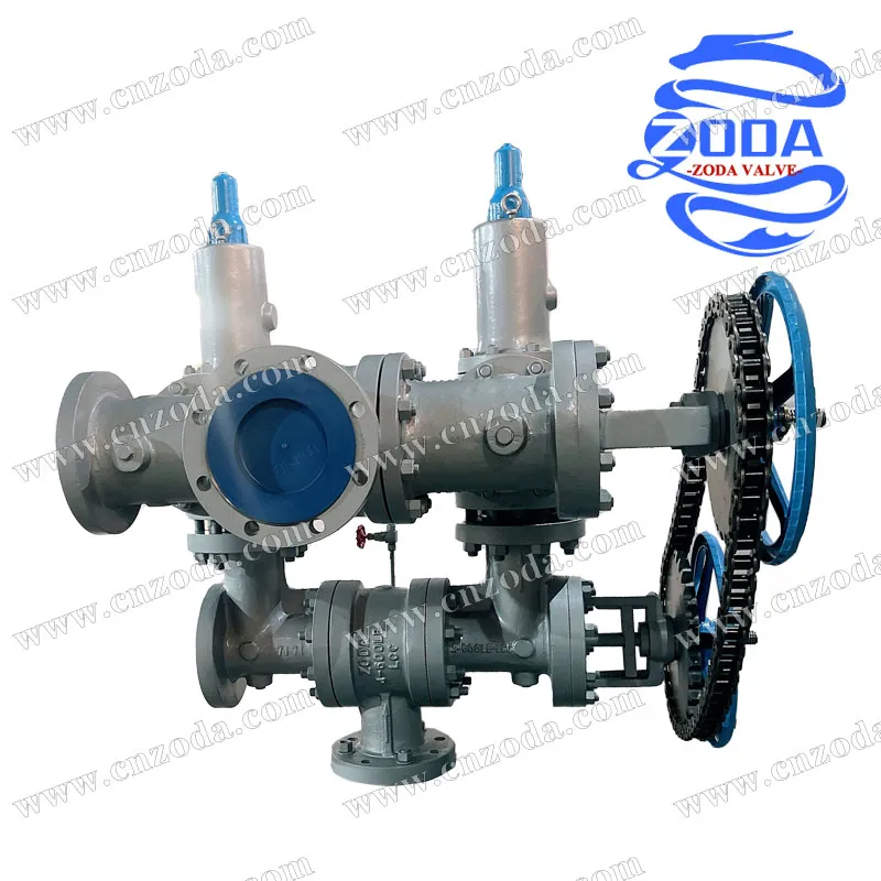 Double Interlocking Switch Safety Valve